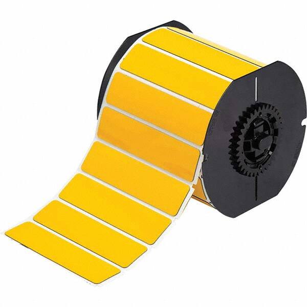 Label Maker Label: Yellow, Polyester, 300 per Roll MPN:118035