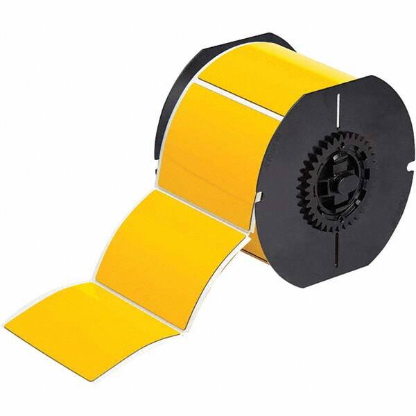 Label Maker Label: Yellow, Polyester, 125 per Roll MPN:118048