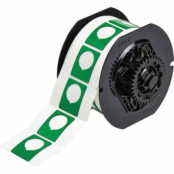 Label Maker Label: Green, Polyester, 200 per Roll MPN:118054