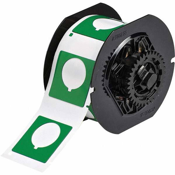 Label Maker Label: Green, Polyester, 190 per Roll MPN:118069