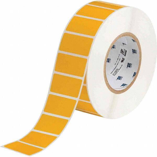 Label Maker Label: Yellow, Polyester, 3,000 per Roll MPN:132414