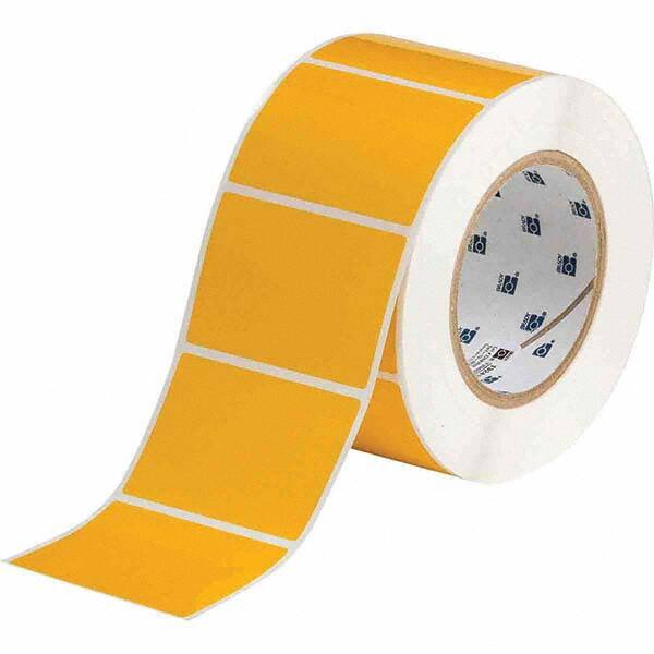 Label Maker Label: Yellow, Polyester, 1,000 per Roll MPN:132416