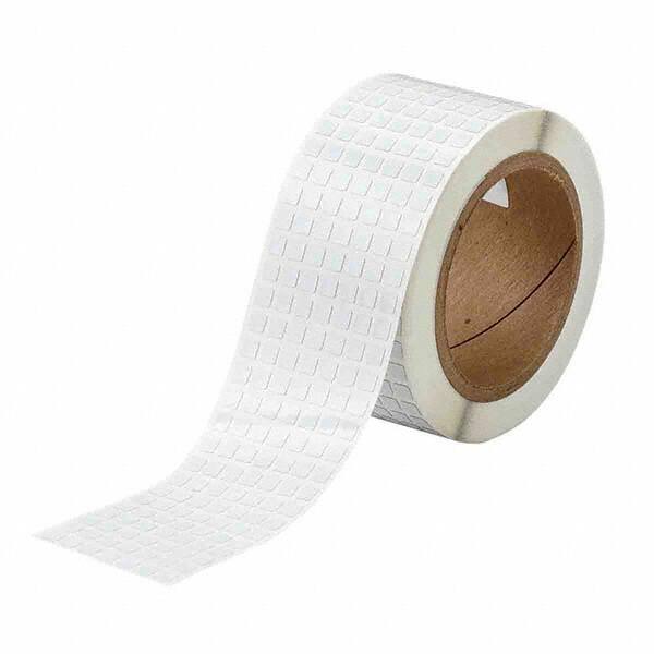 Label Maker Label: White, Polyimide, 1/4