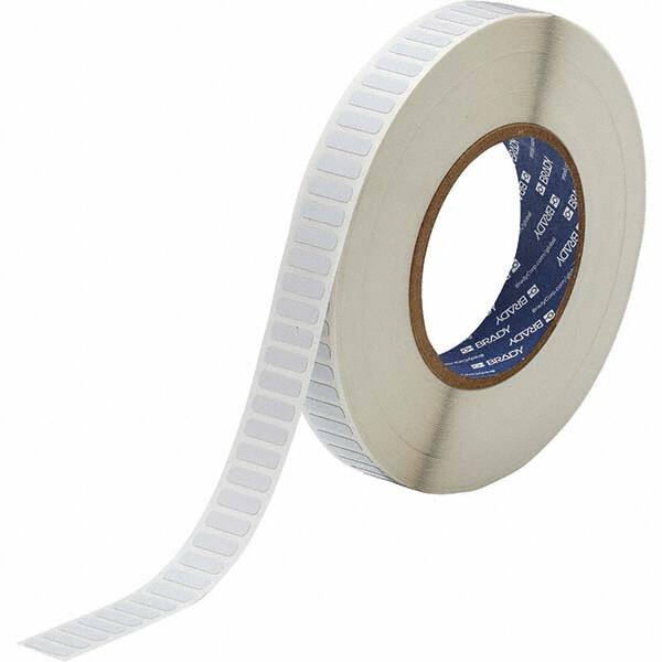 Label Maker Label: White, Polyimide, 10,000 per Roll MPN:132493