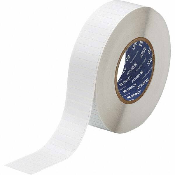 Label Maker Label: White, Polyimide, 1-1/2