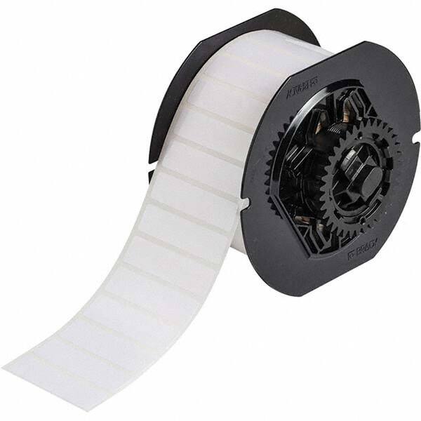 Label Maker Label: White, Polyester, 2,500 per Roll MPN:133882