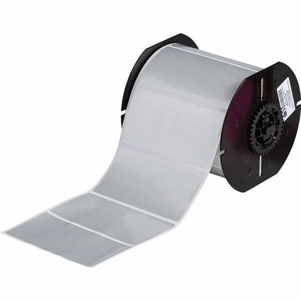 Label Maker Label: Silver, Metallized Polyester, 750 per Roll MPN:133895