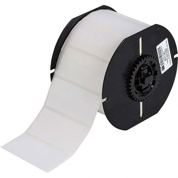 Label Maker Label: White, Polyester, 1,000 per Roll MPN:133965