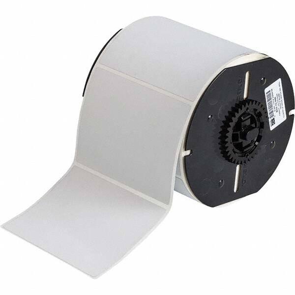 Label Maker Label: Light Gray, Metallized Polyester, 500 per Roll MPN:133975