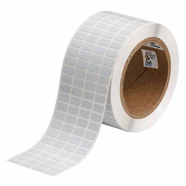 Label Maker Label: White, Polyimide, 1/2