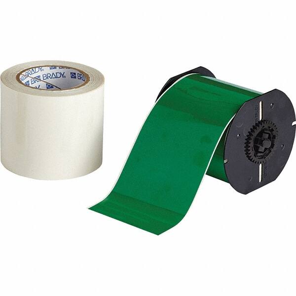 Label Maker Label: Green, Polyester, 100