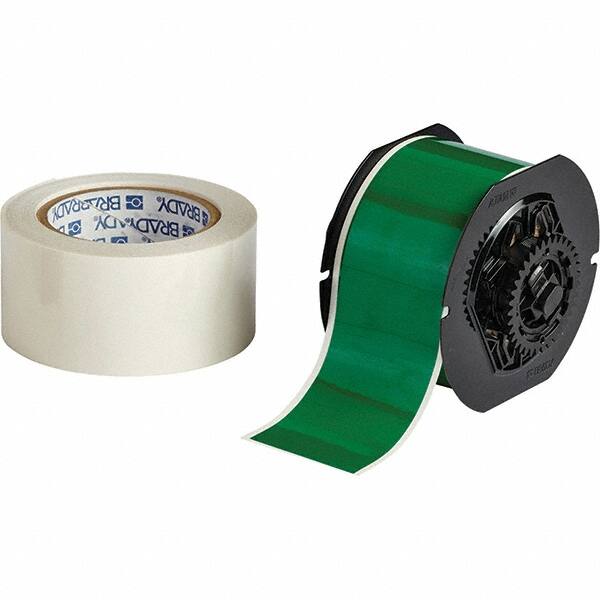 Label Maker Label: Green, Polyester, 100