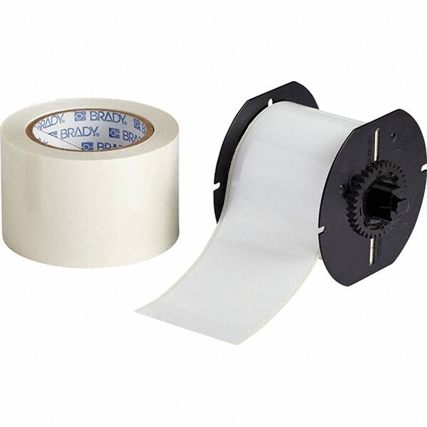 Label Maker Label: White, Polyester, 100