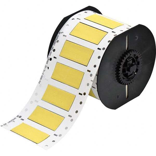 Label Maker Label: Yellow, Polyolefin, 350 per Roll MPN:142927