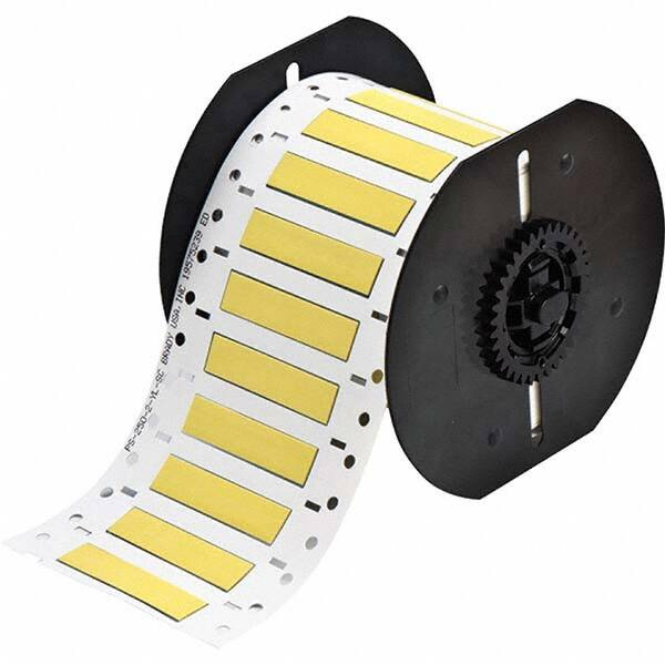 Label Maker Label: Yellow, Polyolefin, 500 per Roll MPN:142930