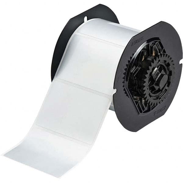 Label Maker Label: Silver, Metallized Polyester, 500 per Roll MPN:142955