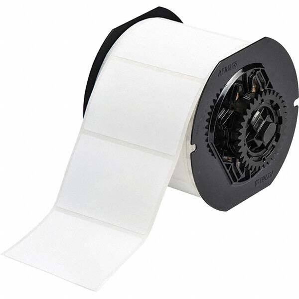 Label Maker Label: White, Polyester, 500 per Roll MPN:142958