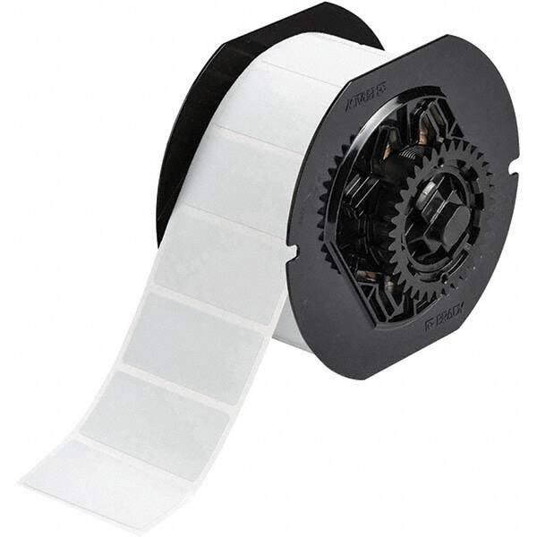 Label Maker Label: Light Gray, Metallized Polyester, 1,500 per Roll MPN:143085