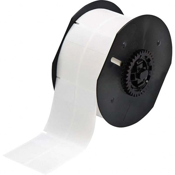 Label Maker Label: Clear & White, Vinyl, 1,400 per Roll MPN:143095