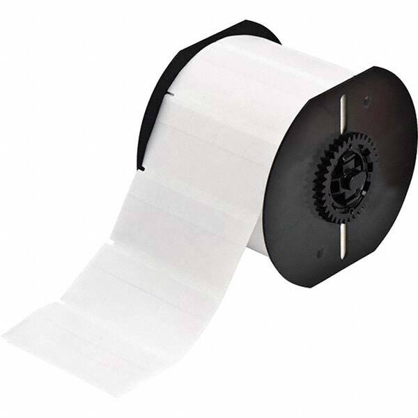 Label Maker Label: Clear & White, Vinyl, 4,000 per Roll MPN:143096