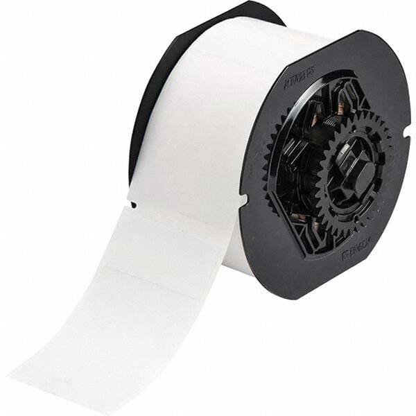 Label Maker Label: Clear & White, Vinyl, 400 per Roll MPN:143098