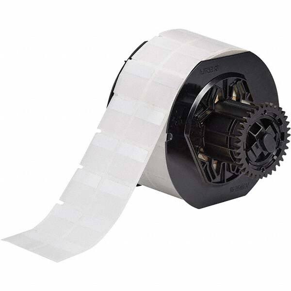 Label Maker Label: Clear & White, Vinyl, 2,500 per Roll MPN:143102