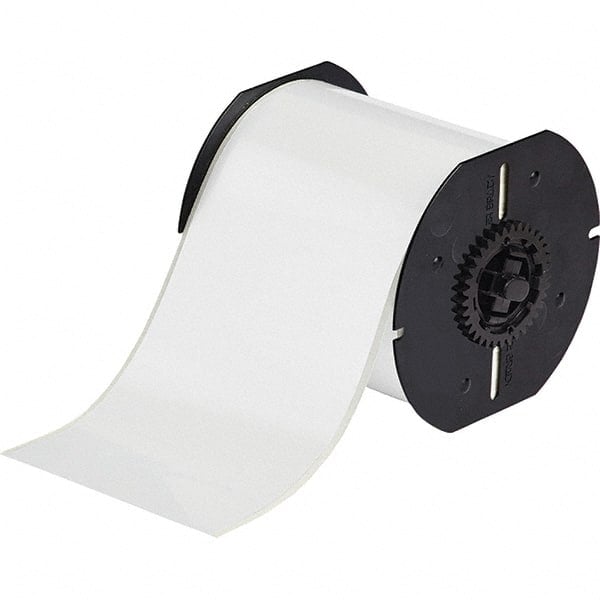 Label Maker Label: White, Polyester, 150