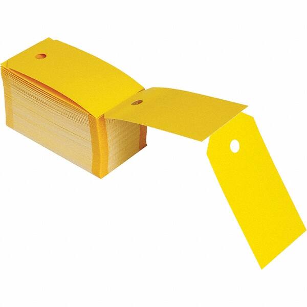 Label Maker Label: Yellow, Polyester, 5-3/4