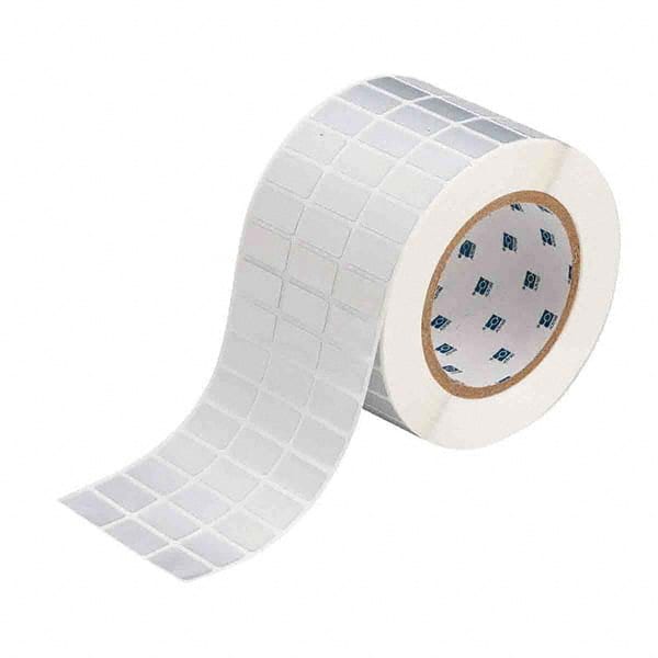 Label Maker Label: Silver, Vinyl, 10,000 per Roll MPN:146169