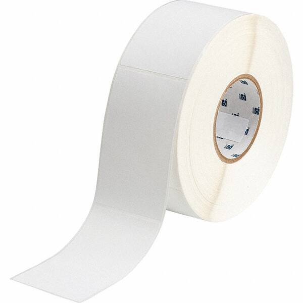 Label Maker Label: White, Vinyl, 340 per Roll, 1 Roll MPN:148657