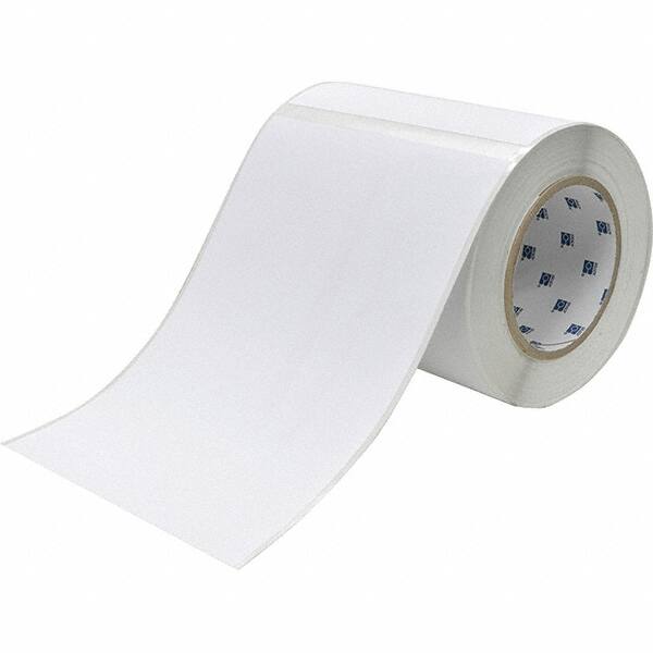 Label Maker Label: White, Vinyl, 120 per Roll, 1 Roll MPN:148664