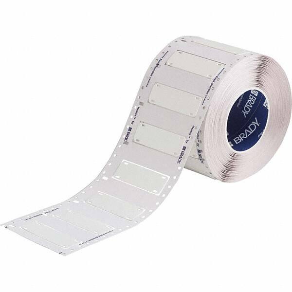 Label Maker Label: White, Polyurethane, 500 per Roll MPN:582693