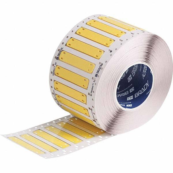 Label Maker Label: Yellow, Polyurethane, 1,000 per Roll MPN:582990