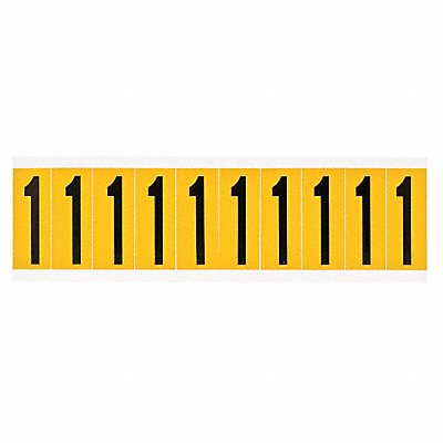 Number Label 1-15/16in.H Character Vinyl MPN:1534-1