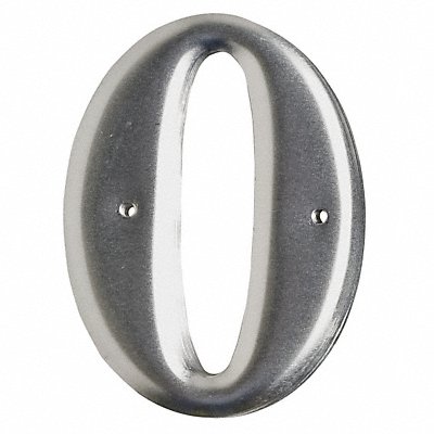 Aluminum Number 3in.H Character PK10 MPN:1600-0