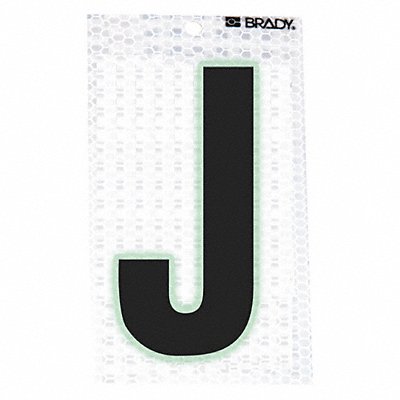 Ultra Reflective Letter J PK10 MPN:3000-J