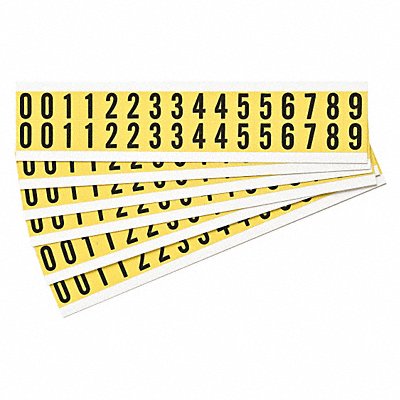 Numbers Label Kit 0 Thru 9 25 Cards PK25 MPN:3420-# KIT