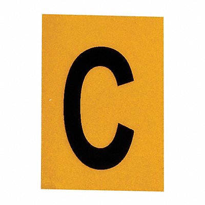 Letter Label 1in.H Character PK25 MPN:5920-C