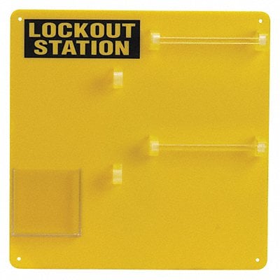Lockout Board Unfilled Polycarbonate MPN:50990