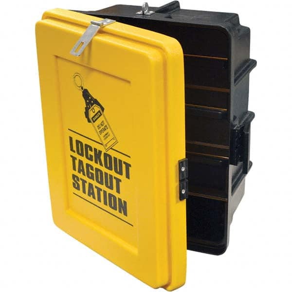 Empty Plastic Lockout Cabinet MPN:45558