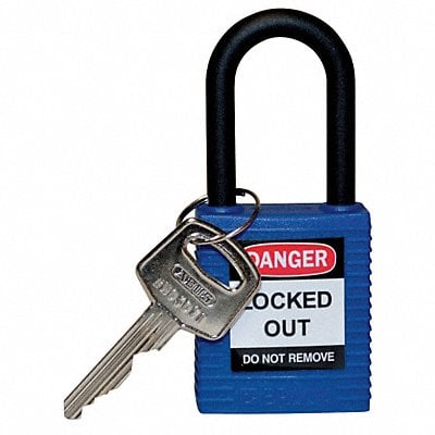 Lockout Padlock KD Blue 1-3/4 H MPN:123325