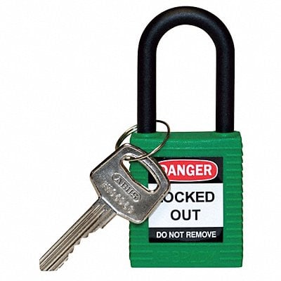 Lockout Padlock KD Green 1-3/4 H MPN:123326