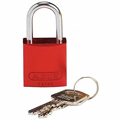 Lockout Padlock KD Red 1-7/16 H MPN:133270