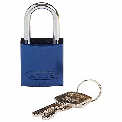 Lockout Padlock KD Blue 1-7/16 H MPN:133271