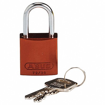 Lockout Padlock KD Brown 1-7/16 H MPN:133276