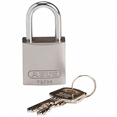 Lockout Padlock KD Silver 1-7/16 H MPN:133278