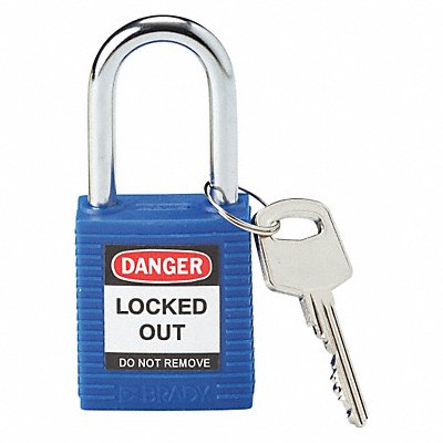 D1949 Lockout Padlock KD Blue 1-3/4 H MPN:99556