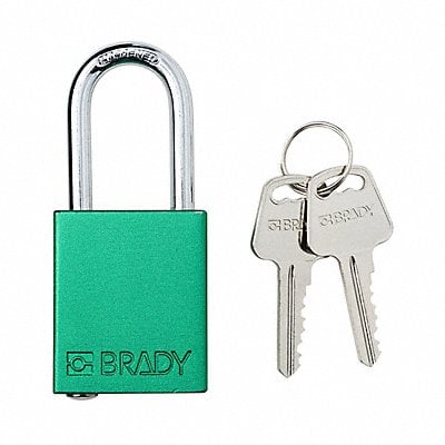 Padlock 6 Pins Green MPN:SDAL-GRN-38ST-KD