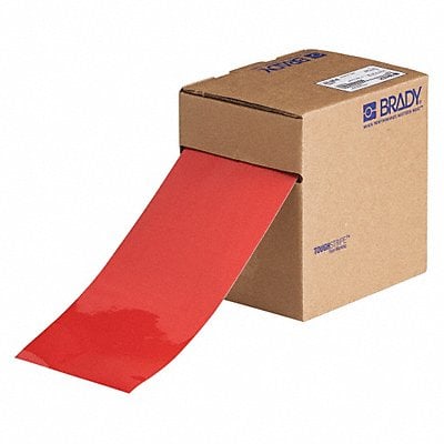 K3877 Floor Tape Red 4 inx100 ft Roll MPN:104373