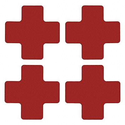 G5702 Floor Tape Red 2 inx5 in Cross PK20 MPN:104466